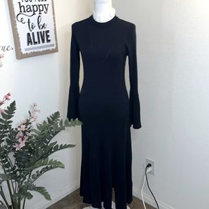Sandro bell sleeves dress